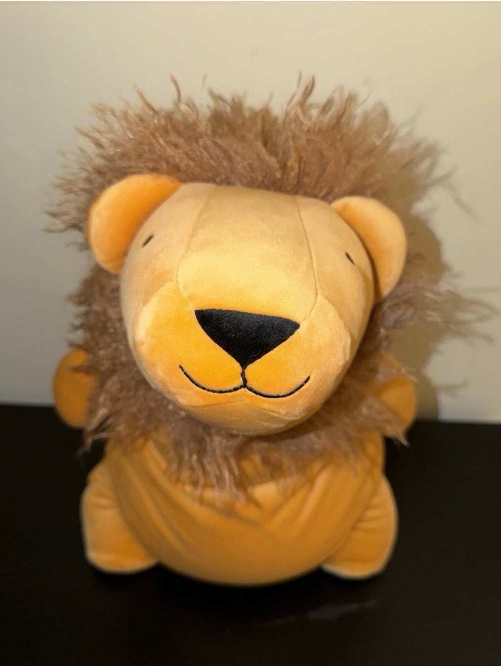 Pillowfort Gold and Brown Lion Plush Stuffed Animal